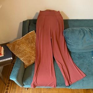 Wide leg dress pants
